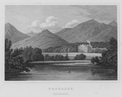 Faskally, Perthshire (gravering) af Thomas Hosmer Shepherd
