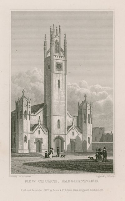 New Church, Haggerston af Thomas Hosmer Shepherd