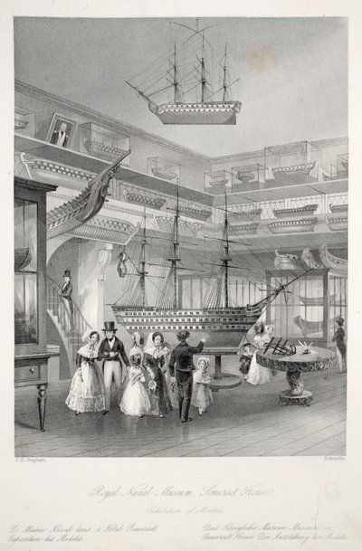 Royal Naval Museum, Somerset House, fra pubben 