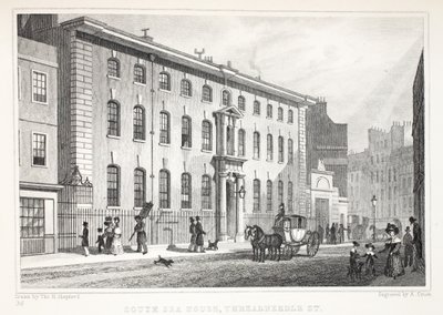 South Sea House, Threadneedle Street, fra pubben "London and it