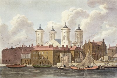 St. Johns Church Westminster, 1815 af Thomas Hosmer Shepherd