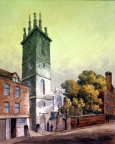 St. Mary Somerset (tryk) af Thomas Hosmer Shepherd