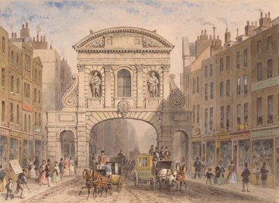 Temple Bar af Thomas Hosmer Shepherd