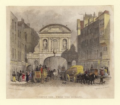 Temple Bar af Thomas Hosmer Shepherd