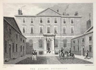 Albany, Piccadilly, fra pubben 