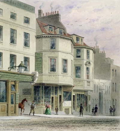 The Boars Head Inn, King Street, Westminster, 1858 af Thomas Hosmer Shepherd