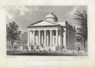 Hunterian Museum, Glasgow af Thomas Hosmer Shepherd