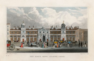 The Kings Mews, Charing Cross. Midlertidigt hjem for Edward Cross