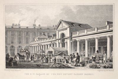 N.W. Facaden på New Covent Garden Market, fra pubben 
