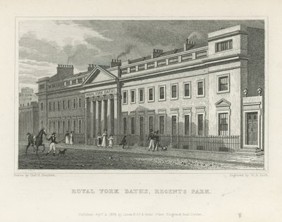 Royal York Baths på York Terrace af Thomas Hosmer Shepherd