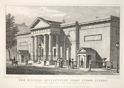 The Russell Institution, Great Coram Street, fra pubben "London and it