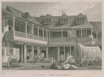 Tabard Inn, Southwark af Thomas Hosmer Shepherd