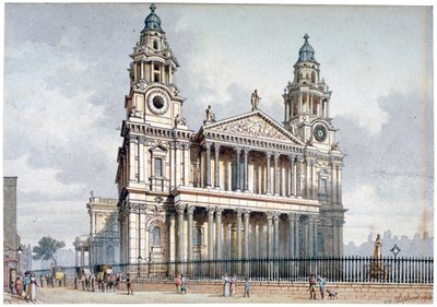 Vestfronten af St Paul