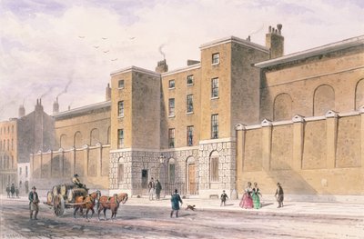 Whitecross Street Prison, 1850 af Thomas Hosmer Shepherd