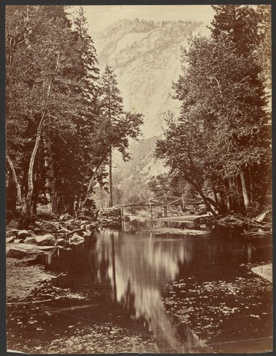 Eagle Point, Yosemite af Thomas Houseworth