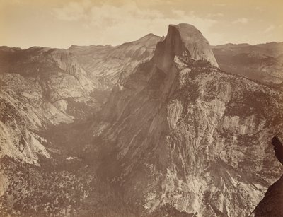 [Half Dome fra Glacier Point, Yosemite]. af Thomas Houseworth and Company
