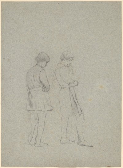 Studier for Elaine af Thomas Hovenden