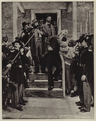 The Last Moments of John Brown (litho) af Thomas Hovenden