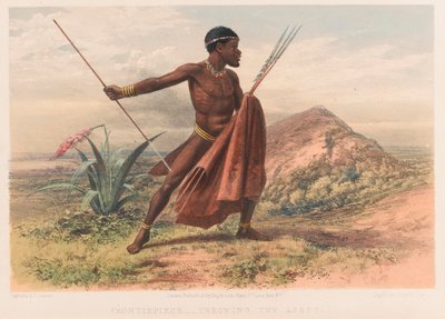 Xhosa-kriger, 8. Cape Frontier War af Thomas J. (after) Lucas