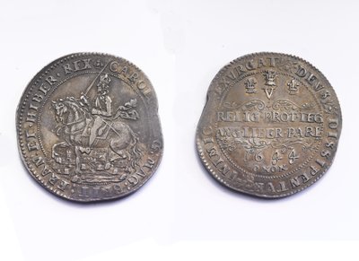 Oxford-krone, 1644 (metal) af Thomas J. Rawlins