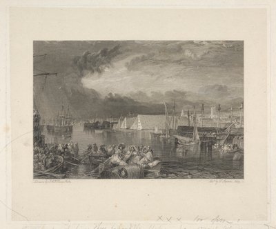 Devonport og Dockyard, Devonshire af Thomas Jeavons