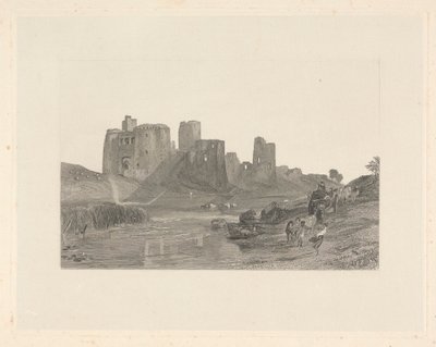 Kidwelly Castle, Sydwales af Thomas Jeavons