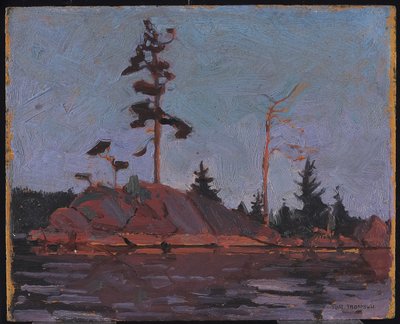 Algonquin Park, 1916 (olie på komposit træ-pulpplade) af Tom Thomson