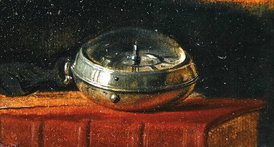 Lommeur (olie på lærred) af Thomas Kerrich