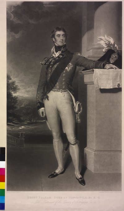 4. hertug af Newcastle-under-Lyne Pelham-Clinton af Thomas Lawrence