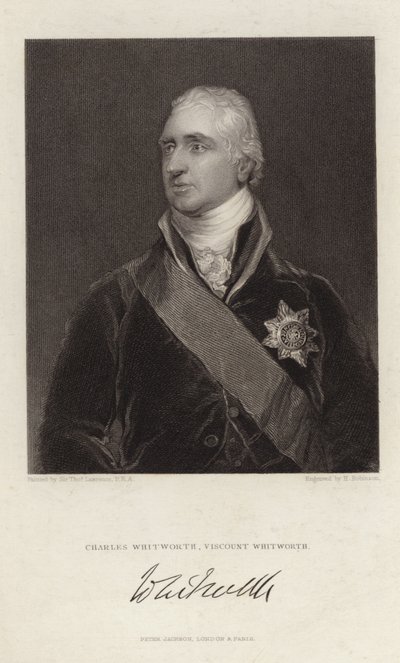Charles Whitworth af Thomas Lawrence
