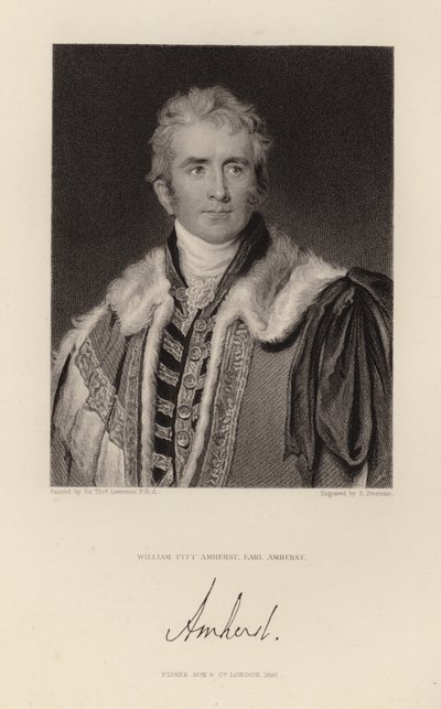 Earl Amherst af Thomas Lawrence