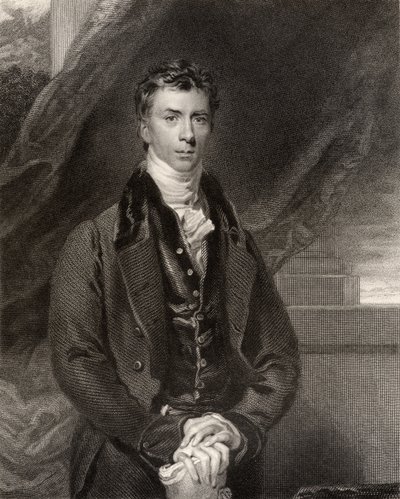 Henry Peter Brougham, 1. Baron Brougham og Vaux, graveret af H. Robinson, fra 