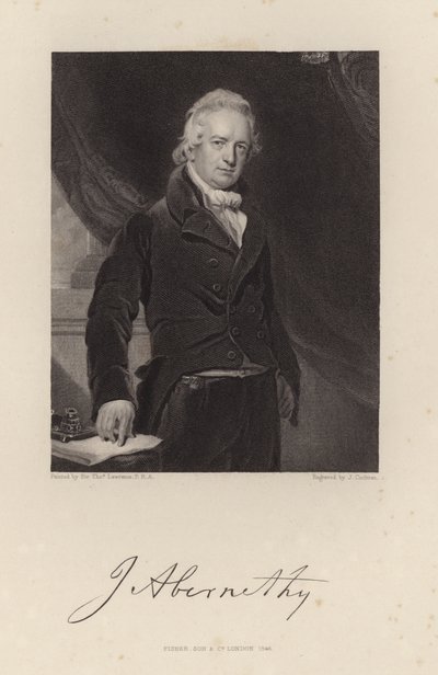 John Abernathy af Thomas Lawrence