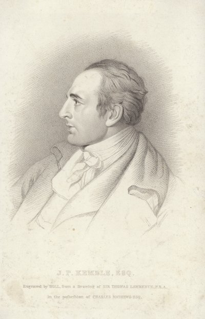 John Philip Kemble af Thomas Lawrence