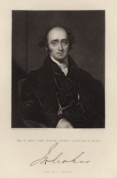 John Wilson Croker af Thomas Lawrence