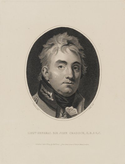 Generalløjtnant Sir John Cradock, 1809 af Thomas Lawrence