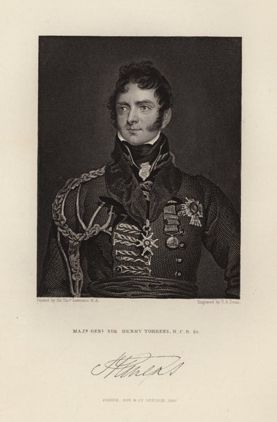 Generalmajor Sir Henry Torrens af Thomas Lawrence