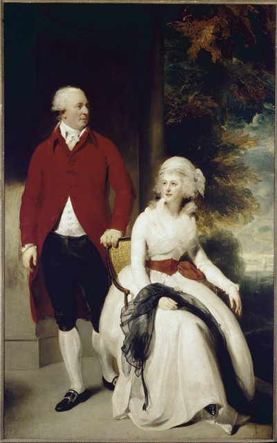 Mr. og Mrs. John Julius Angerstein (olie på lærred af Thomas Lawrence