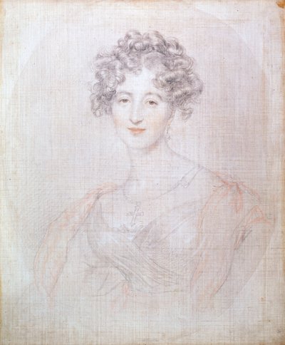 Portræt af grevinde Elisabeth Vorontsova, 1821. af Thomas Lawrence