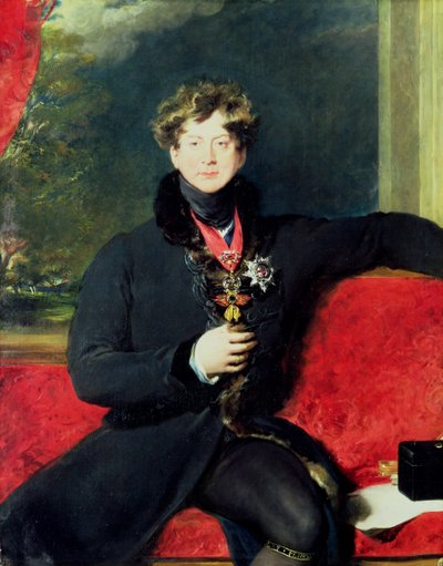 Portræt af kong George IV af Thomas Lawrence