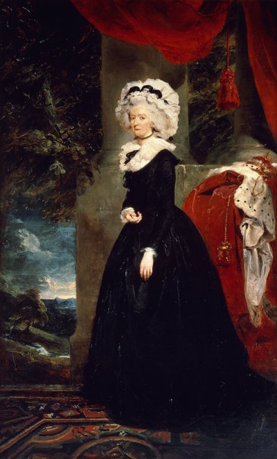 Portræt af Philadelphia Hannah, Viscountesse Cremorne af Thomas Lawrence