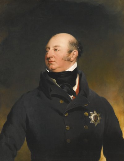 Portræt af prins Frederick Augustus, hertug af York og Albany 1763-1827 af Thomas Lawrence