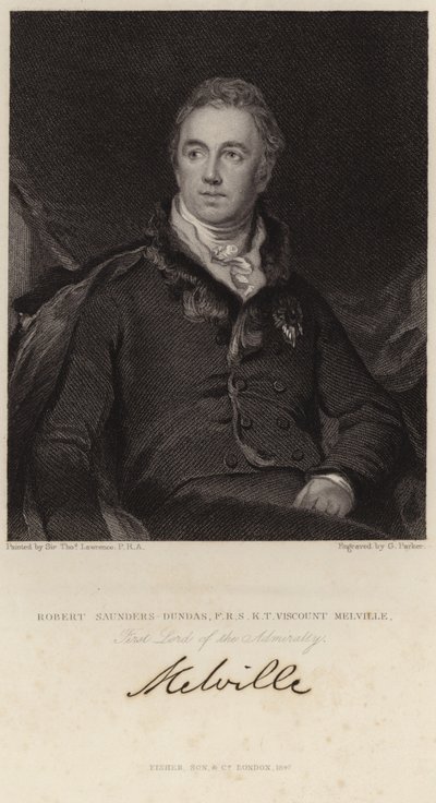 Portræt af Robert Saunders-Dundas af Thomas Lawrence