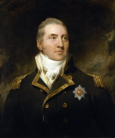 Portræt af Sir Edward Pellew, Lord af Exmouth af Thomas Lawrence