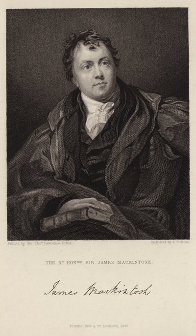 Portræt af Sir James Mackintosh af Thomas Lawrence
