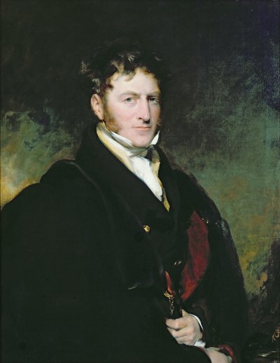 Portræt af Sir John Beckett (olie på lærred) af Thomas Lawrence