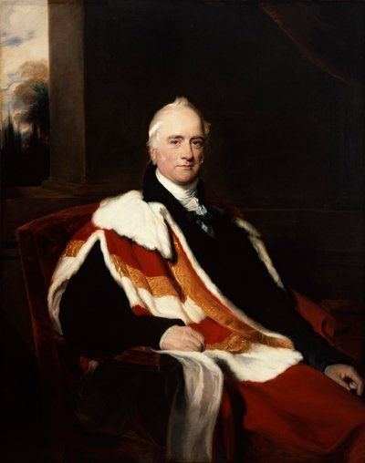 Portræt af Sir Nicholas Vansittart, 1. Baron Bexley, 1825. af Thomas Lawrence