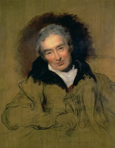 Portræt af William Wilberforce (1759-1833) 1828 (olie på lærred) (se 112022) af Thomas Lawrence