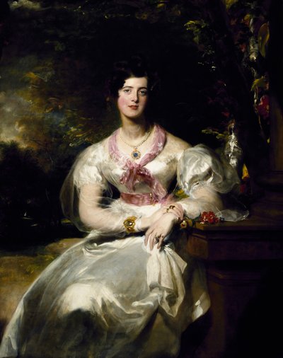 Portræt af den ærede fru Seymour Bathurst af Thomas Lawrence