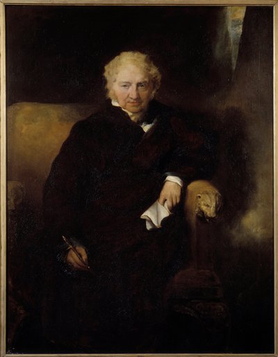 Portræt af maleren Henri Fussli (eller Fuseli) (1741-1825) Maleri af Sir Thomas Lawrence (1769-1830) 1800-tallet søn. 1042x1,09 m Bayonne, Musee Bonnat af Thomas Lawrence